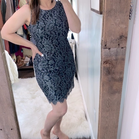 Tommy Hilfiger sleeveless lace dress size 6 - Picture 2 of 9